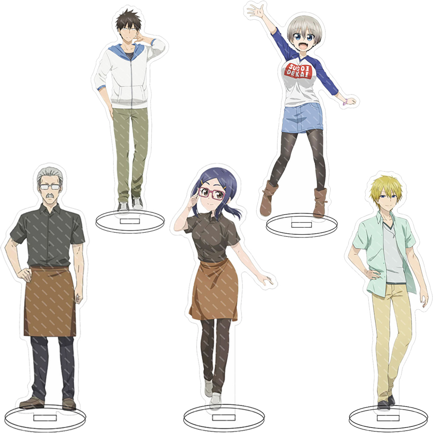 Anime Merchandise Gift - 16CM Anime Acrylic Stand Uzaki-chan Wants