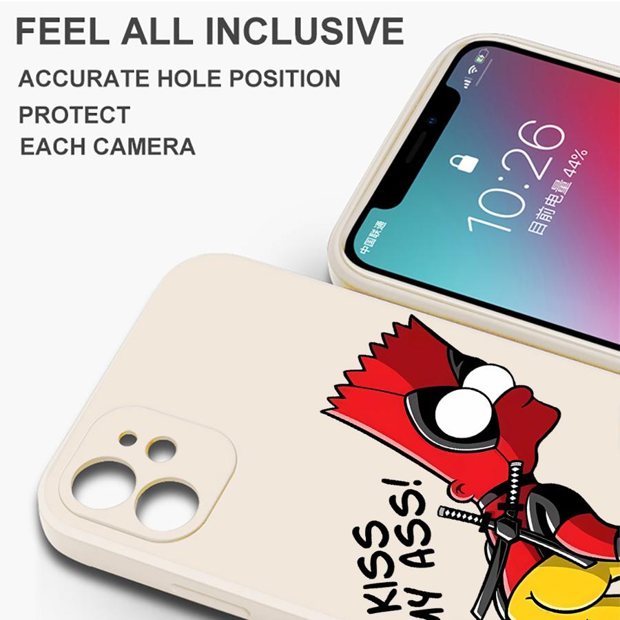 Red Bart Simpson Phone Cover C - Lanyard Anime Logo recension och pris