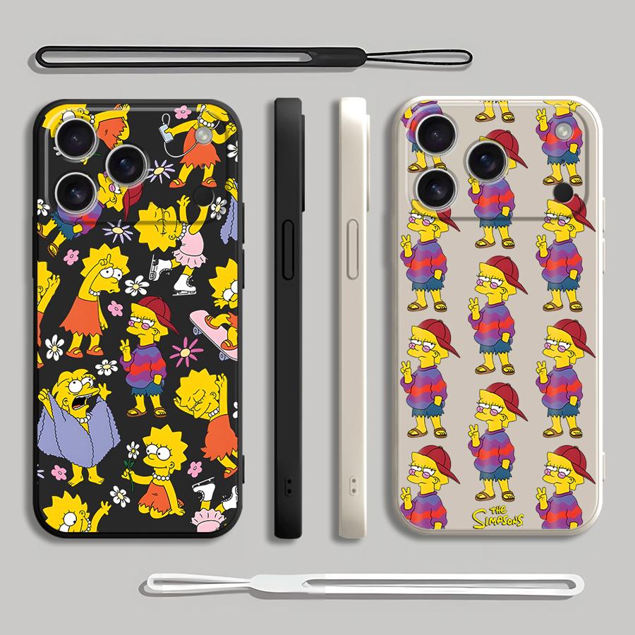 The Simpsons Lisa Case for App - Lanyard Anime Logo recension och pris