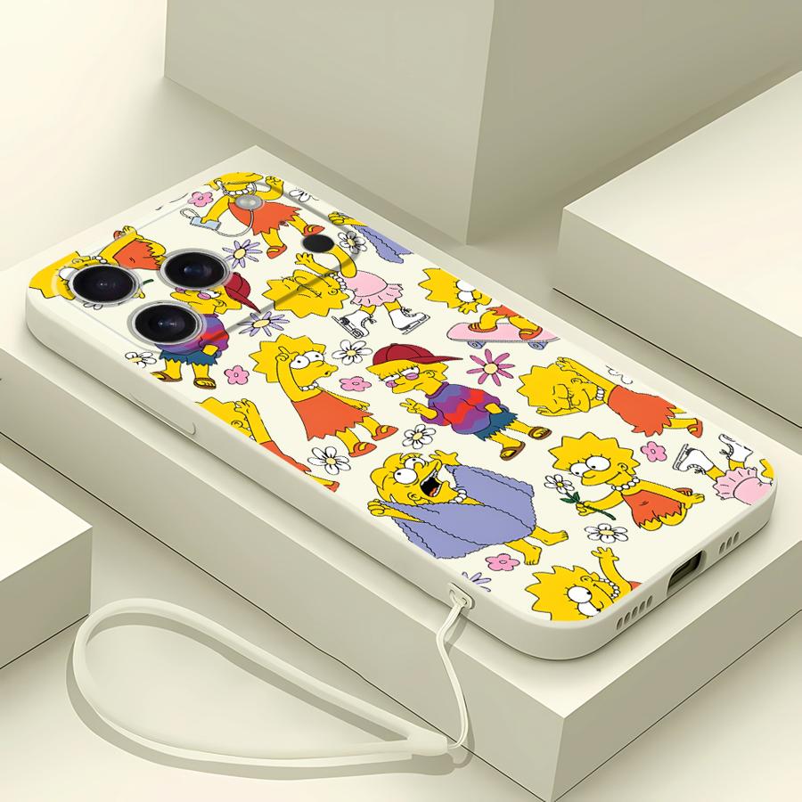 The Simpsons Lisa Case for App - Lanyard Anime Logo recension och pris