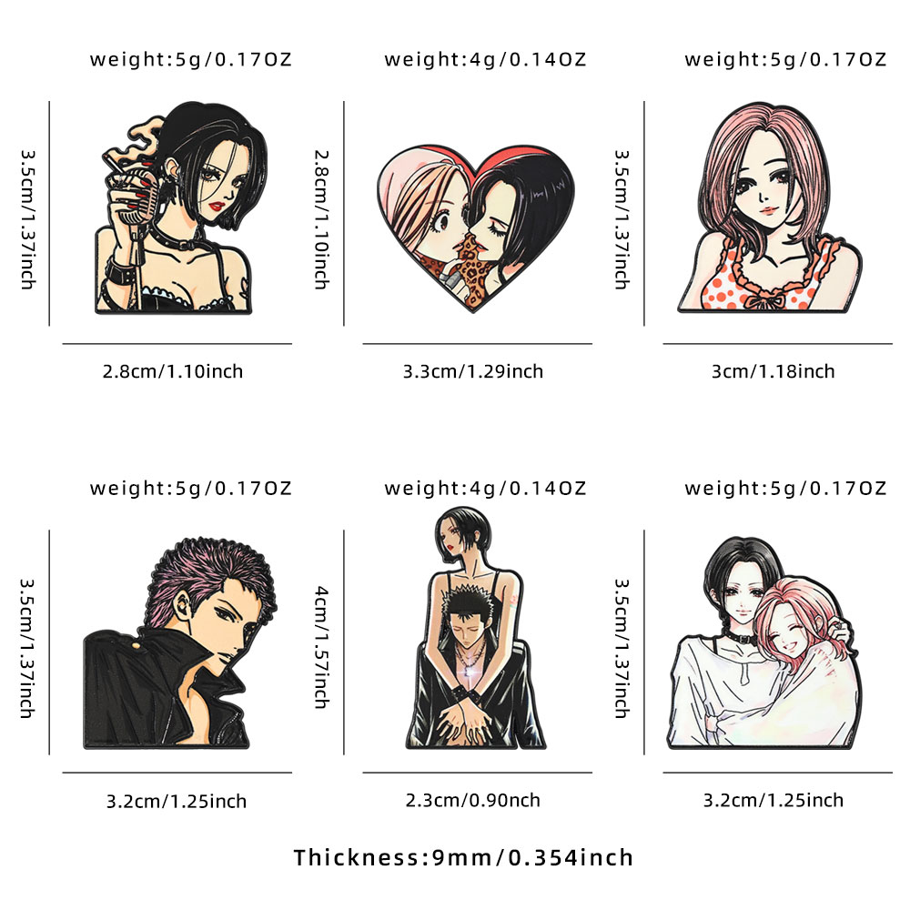 Vintage Punk Style Manga Girls - Nana Anime Merchandise recension och pris