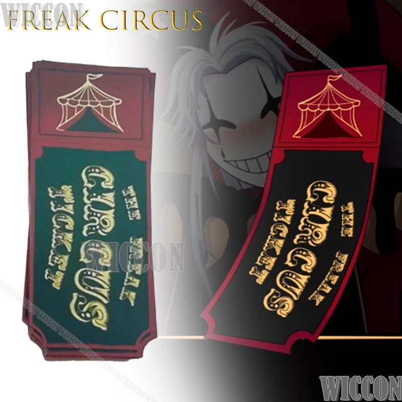 Freak Circus Ticket Card Red G - Anime Merchandise Europe recension och pris