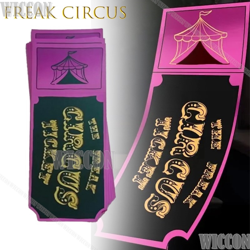 Freak Circus Ticket Card Red G - Anime Merchandise Europe recension och pris