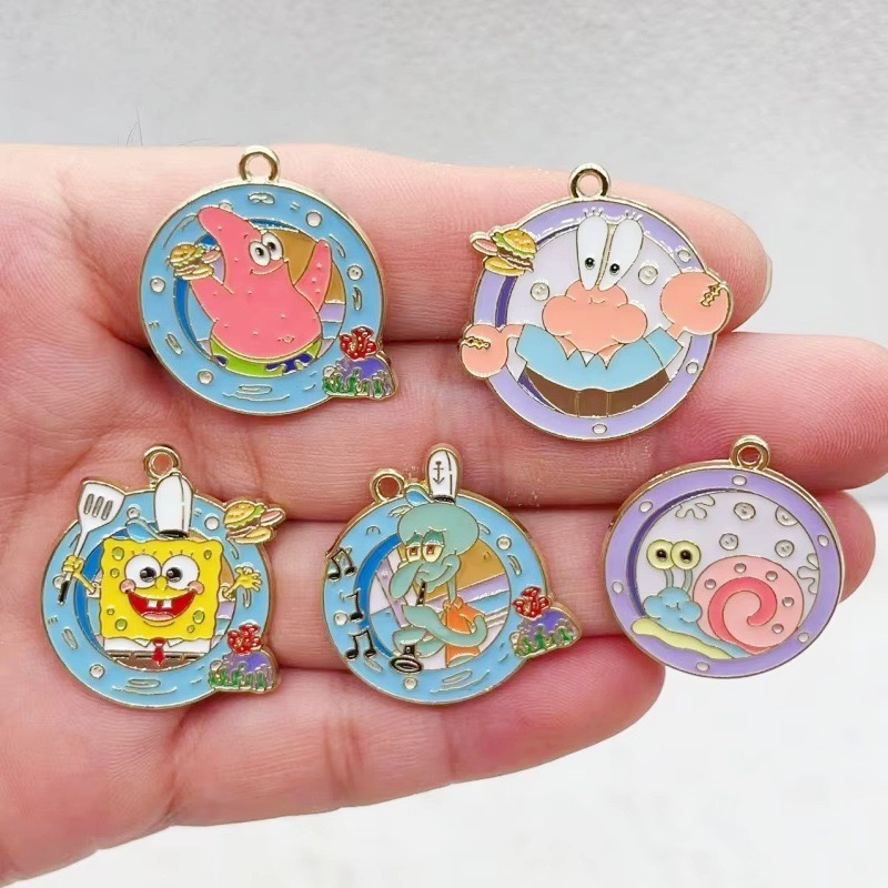 10pcs cartoon anime alloy oil  - Anime Merchandise Gift recension och pris