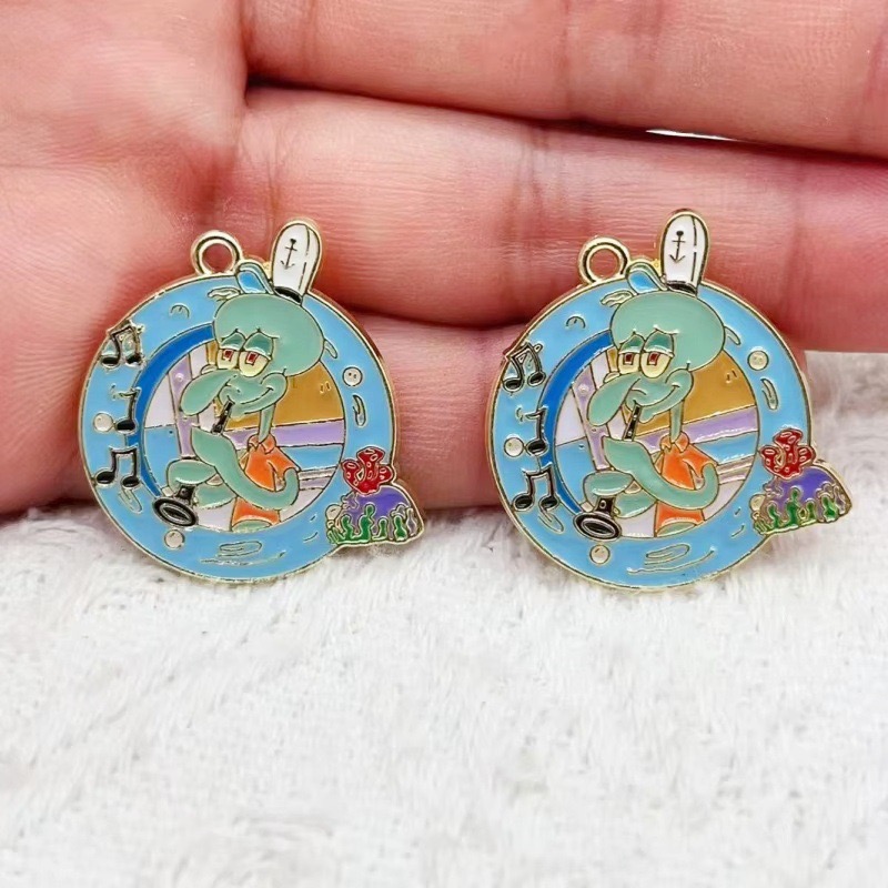 10pcs cartoon anime alloy oil  - Anime Merchandise Gift recension och pris