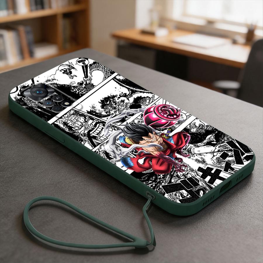 One-Piece Luffy Phone Cover Ca - Lanyard Anime Logo recension och pris