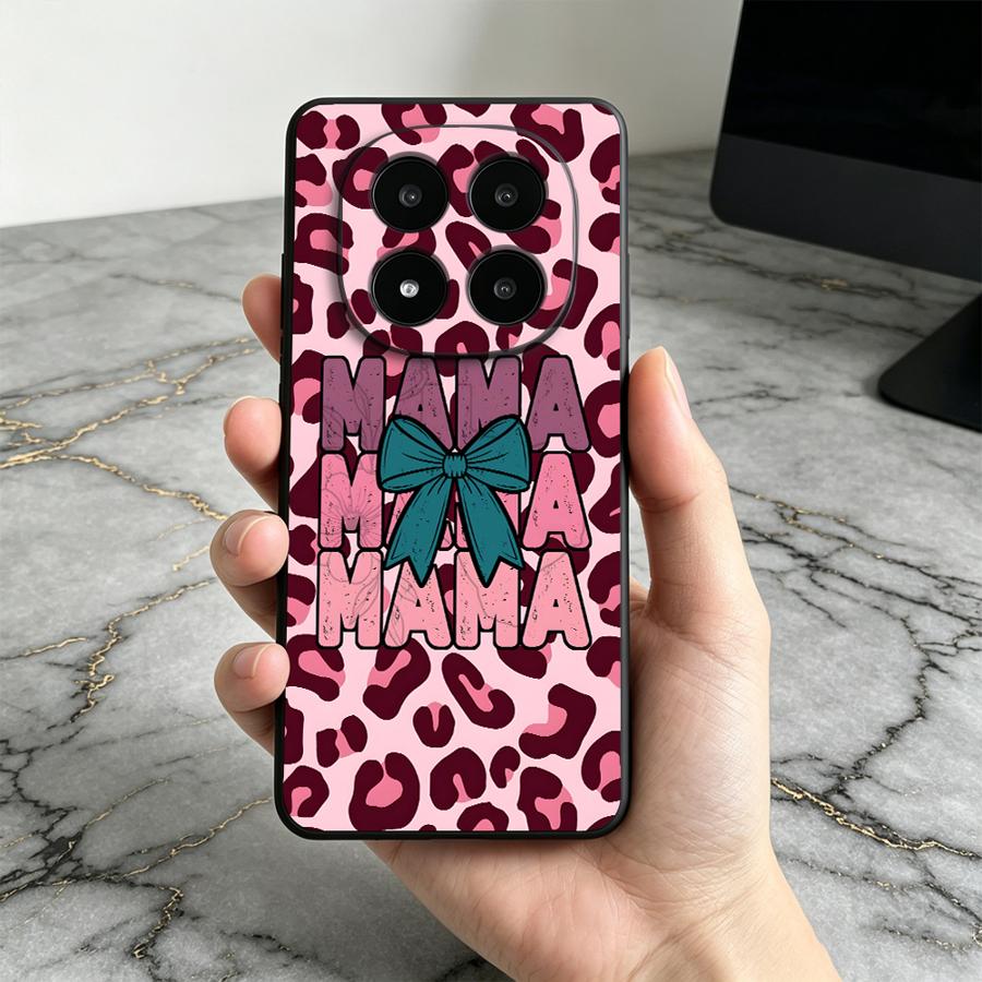 Pink Leopard Print Mom Phone C - Lanyard Anime Logo recension och pris