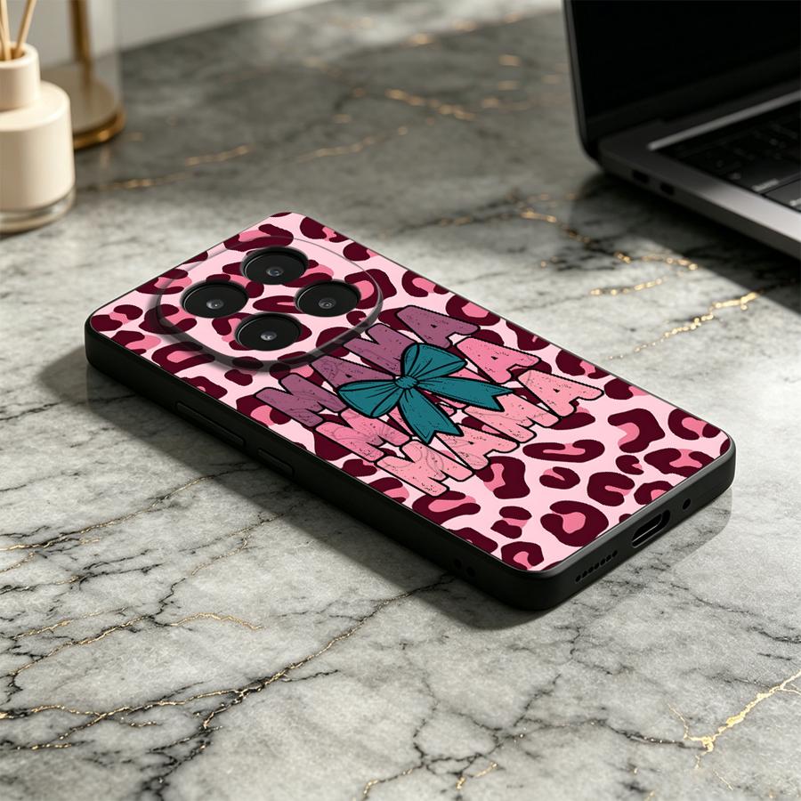 Pink Leopard Print Mom Phone C - Lanyard Anime Logo recension och pris