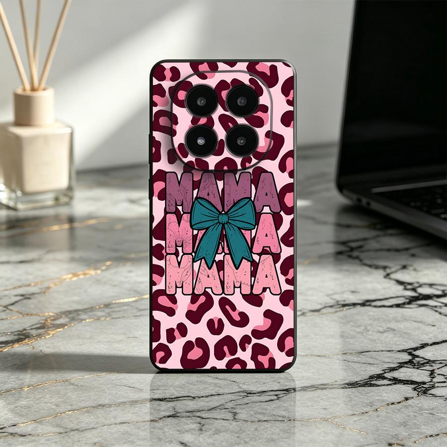 Pink Leopard Print Mom Phone C - Lanyard Anime Logo recension och pris